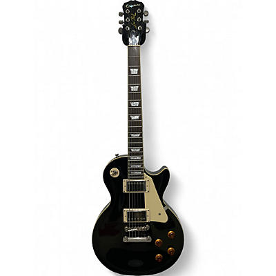 Used Epiphone Les Paul Standard Ebony Solid Body Electric Guitar