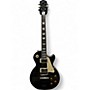 Used Epiphone Les Paul Standard Ebony Solid Body Electric Guitar Ebony