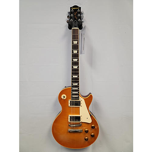 Epiphone Used Epiphone Les Paul Standard Elite Yellow Burst Solid Body Electric Guitar yellow burst