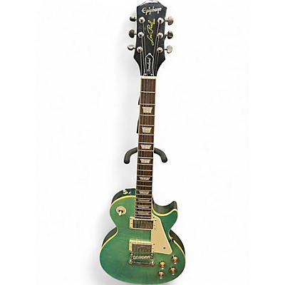 Used Epiphone Les Paul Standard Emerald Green Solid Body Electric Guitar