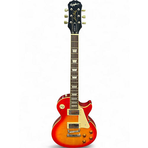 Used Epiphone Les Paul Standard Faded Cherry Solid Body Electric Guitar Faded Cherry