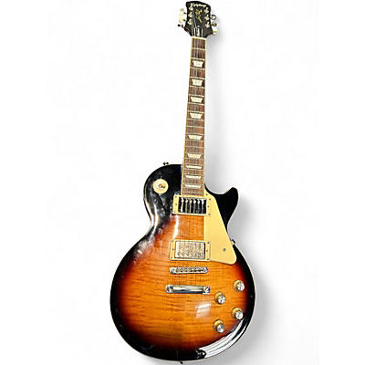 Used Epiphone Les Paul Standard Flame Top Sunburst Solid Body Electric Guitar