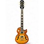 Used Epiphone Les Paul Standard Florentine Pro 2 Color Sunburst Hollow Body Electric Guitar 2 Color Sunburst