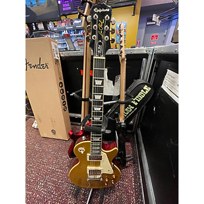 Epiphone Used Epiphone Les Paul Standard Gold Solid Body Electric Guitar