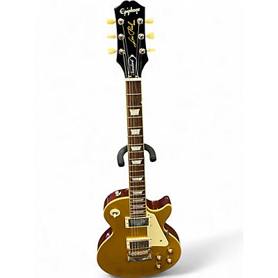 Used Epiphone Les Paul Standard Gold Solid Body Electric Guitar
