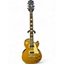 Used Epiphone Les Paul Standard Gold Solid Body Electric Guitar Gold