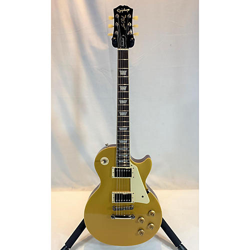 Epiphone Used Epiphone Les Paul Standard Gold Top Solid Body Electric Guitar Gold Top