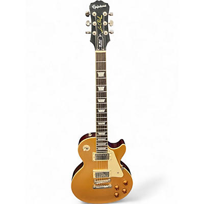 Used Epiphone Les Paul Standard Gold Top Solid Body Electric Guitar