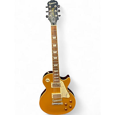 Used Epiphone Les Paul Standard Gold Top Solid Body Electric Guitar