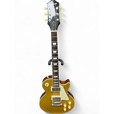 Used Epiphone Les Paul Standard Gold Top Solid Body Electric Guitar