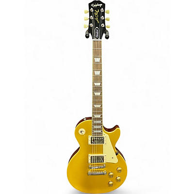 Used Epiphone Les Paul Standard Gold Top Solid Body Electric Guitar
