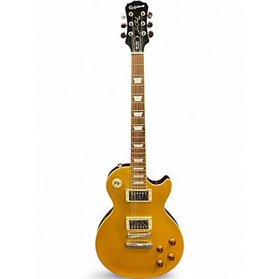 Used Epiphone Les Paul Standard Gold Top Solid Body Electric Guitar
