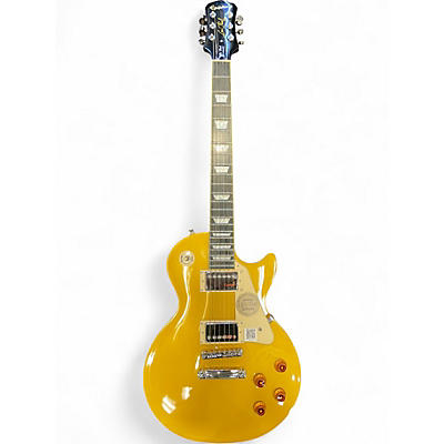 Used Epiphone Les Paul Standard Gold Top Solid Body Electric Guitar