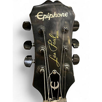 Used Epiphone Les Paul Standard Green Solid Body Electric Guitar