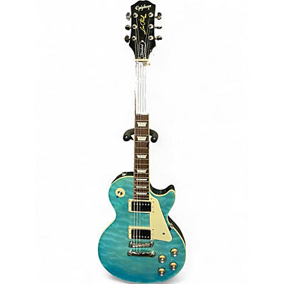 Used Epiphone Les Paul Standard Green Solid Body Electric Guitar
