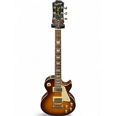 Used Epiphone Les Paul Standard Iced Tea Burst Solid Body Electric Guitar