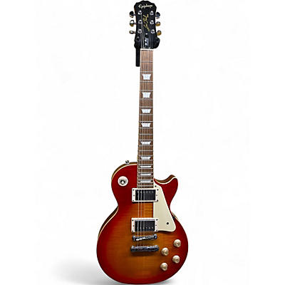 Used Epiphone Les Paul Standard Iced tea stripe Solid Body Electric Guitar