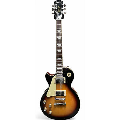 Used Epiphone Les Paul Standard Left Handed 2 Color Sunburst Electric Guitar