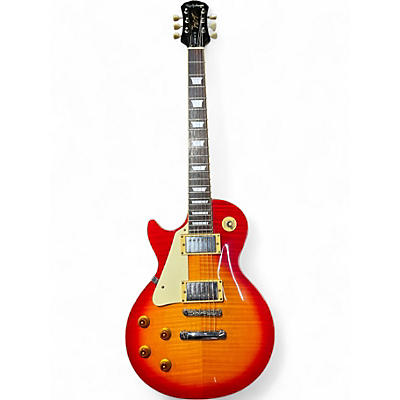 Used Epiphone Les Paul Standard Left Handed 2 Color Sunburst Electric Guitar