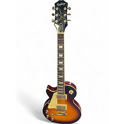 Used Epiphone Les Paul Standard Left Handed 2 Color Sunburst Electric Guitar