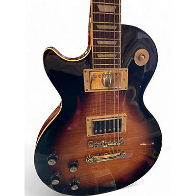 Epiphone Used Epiphone Les Paul Standard Left Handed 3 Tone Sunburst Electric Guitar