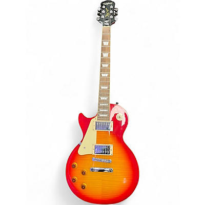 Used Epiphone Les Paul Standard Left Handed Cherry Sunburst Electric Guitar