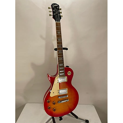 Epiphone Used Epiphone Les Paul Standard Left Handed Sunburst Electric Guitar Sunburst