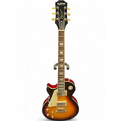 Epiphone Used Epiphone Les Paul Standard Left Handed Sunburst Electric Guitar