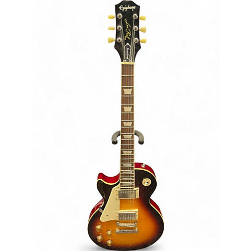 Epiphone Used Epiphone Les Paul Standard Left Handed Sunburst Electric Guitar Sunburst