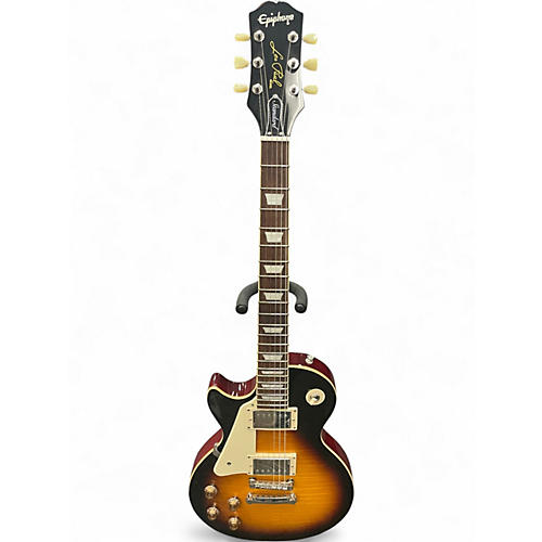 Used Epiphone Les Paul Standard Left Handed Sunburst Electric Guitar Sunburst