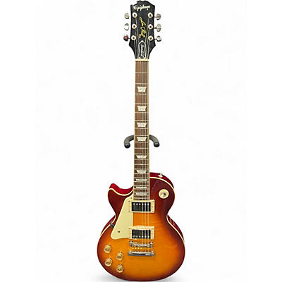 Used Epiphone Les Paul Standard Left Handed Sunburst Electric Guitar