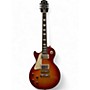 Used Epiphone Used Epiphone Les Paul Standard Left Handed Worn Cherry Electric Guitar Worn Cherry