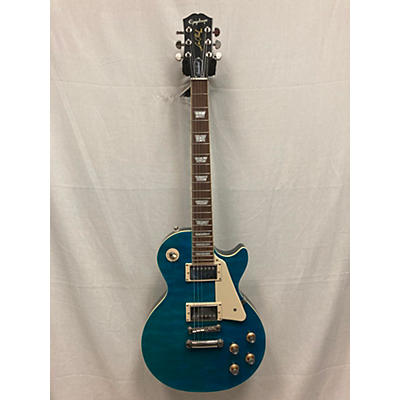 Epiphone Used Epiphone Les Paul Standard Ocean Blue Solid Body Electric Guitar