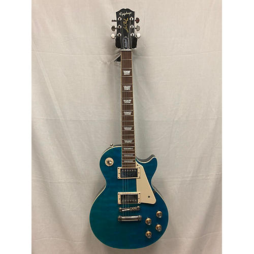 Epiphone Used Epiphone Les Paul Standard Ocean Blue Solid Body Electric Guitar Ocean Blue