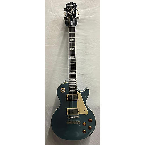 Epiphone Used Epiphone Les Paul Standard Pelham Blue Solid Body Electric Guitar Pelham Blue