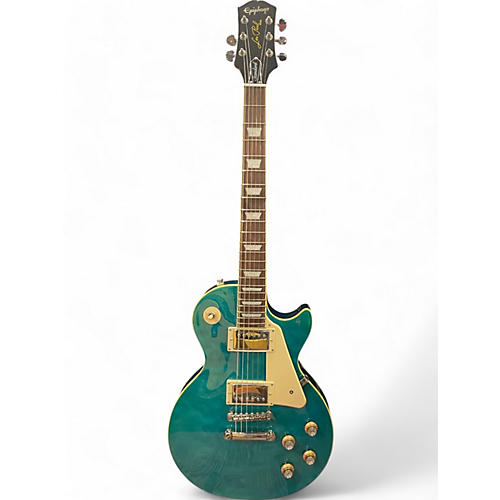 Epiphone Used Epiphone Les Paul Standard Pelham Blue Solid Body Electric Guitar Pelham Blue