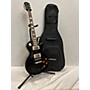 Used Epiphone Used Epiphone Les Paul Standard Plain Top Ebony Solid Body Electric Guitar Ebony