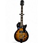 Used Epiphone Les Paul Standard Plain Top with Bigsby 2 Tone Sunburst Solid Body Electric Guitar 2 Tone Sunburst