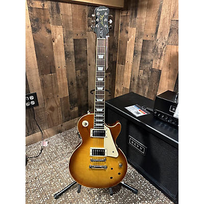 Epiphone Used Epiphone Les Paul Standard Plus Pro Honey Burst Solid Body Electric Guitar