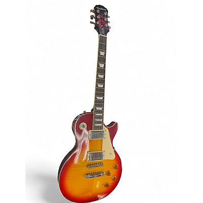 Used Epiphone Les Paul Standard Plus Top Pro Cherry Sunburst Solid Body Electric Guitar