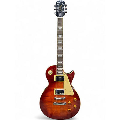 Used Epiphone Les Paul Standard Plus Top Sunburst Solid Body Electric Guitar