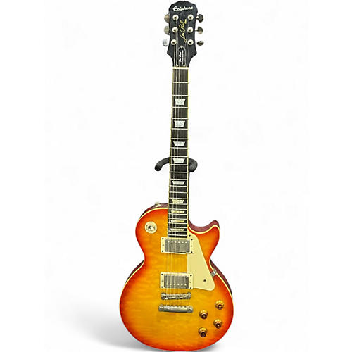 Used Epiphone Les Paul Standard Pro 2 Color Sunburst Solid Body Electric Guitar 2 Color Sunburst