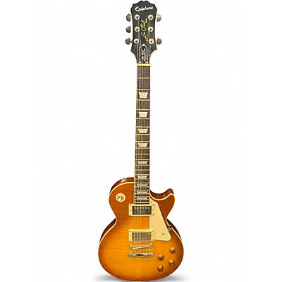 Used Epiphone Les Paul Standard Pro 2 Color Sunburst Solid Body Electric Guitar