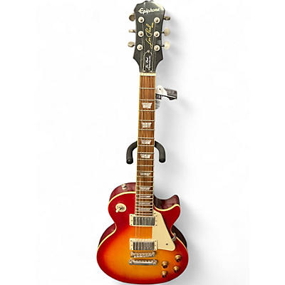 Used Epiphone Les Paul Standard Pro 2 Color Sunburst Solid Body Electric Guitar