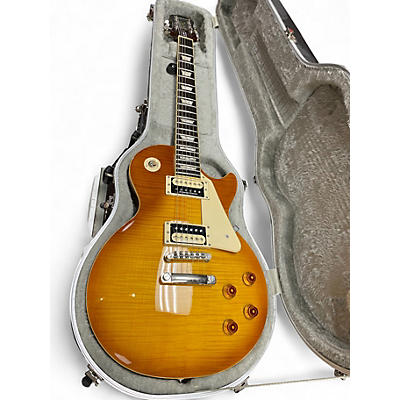 Used Epiphone Les Paul Standard Pro 2 Tone Sunburst Solid Body Electric Guitar