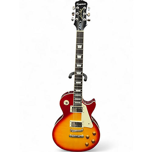 Used Epiphone Les Paul Standard Pro 2 Tone Sunburst Solid Body Electric Guitar 2 Tone Sunburst