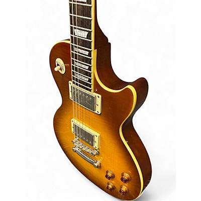 Used Epiphone Les Paul Standard Pro 2 Tone Sunburst Solid Body Electric Guitar