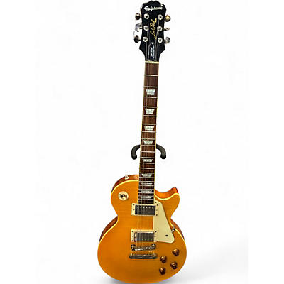 Used Epiphone Les Paul Standard Pro Antique Natural Solid Body Electric Guitar