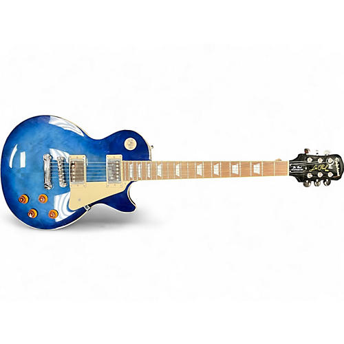 Epiphone Used Epiphone Les Paul Standard Pro BLUE Solid Body Electric Guitar BLUE