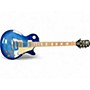 Used Epiphone Used Epiphone Les Paul Standard Pro BLUE Solid Body Electric Guitar BLUE